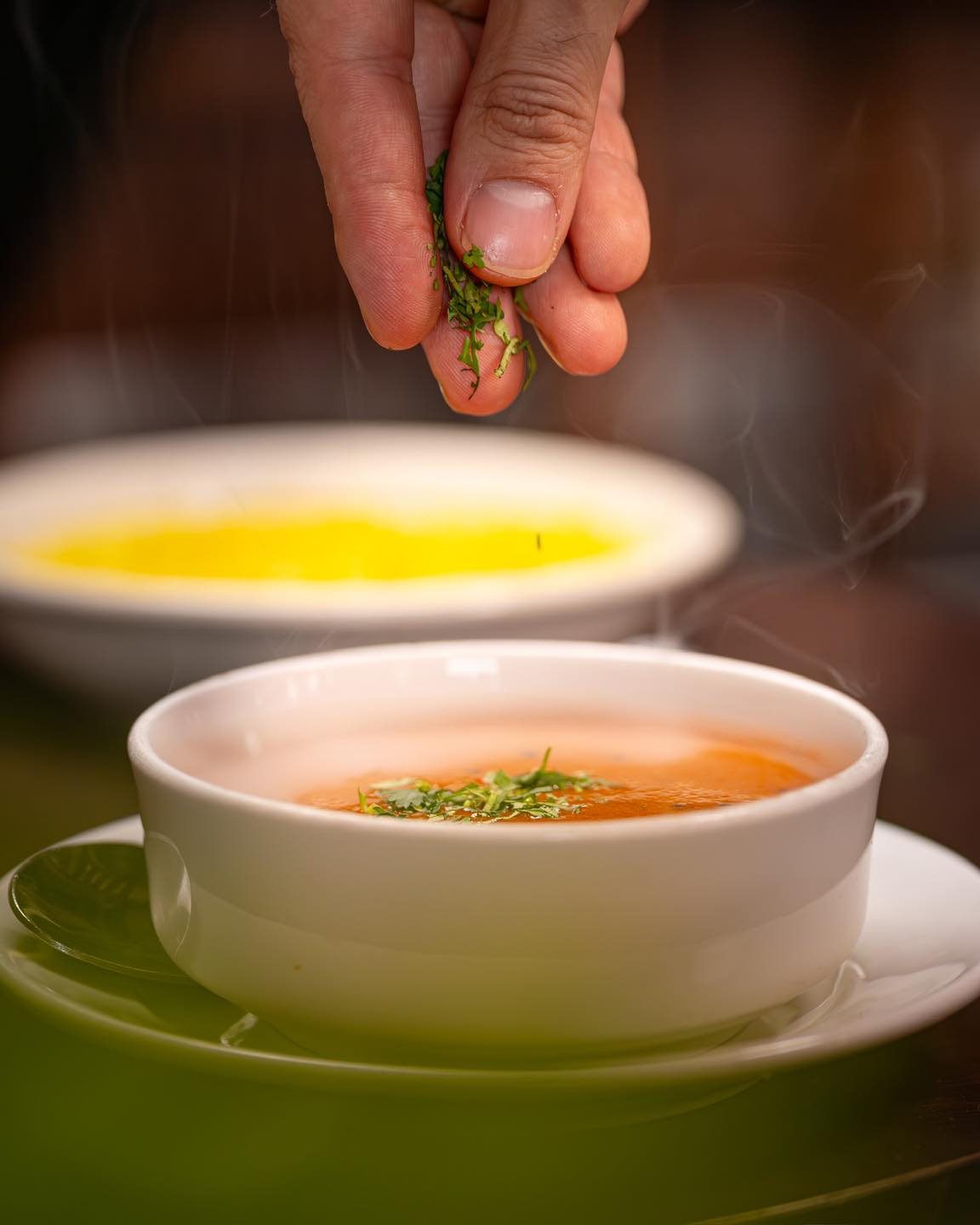 Try Madras Soup At India Palace